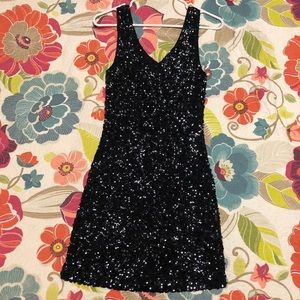 Full Black Sequin Dress 😍